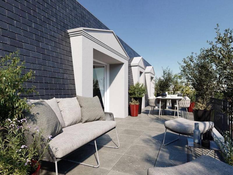 Image de l'annonce STUDIO ATYPIQUE lumineux avec 30m2 DE TERRASSE…