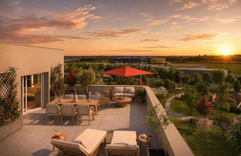 Image de l'annonce 80 m² avec grand balcon