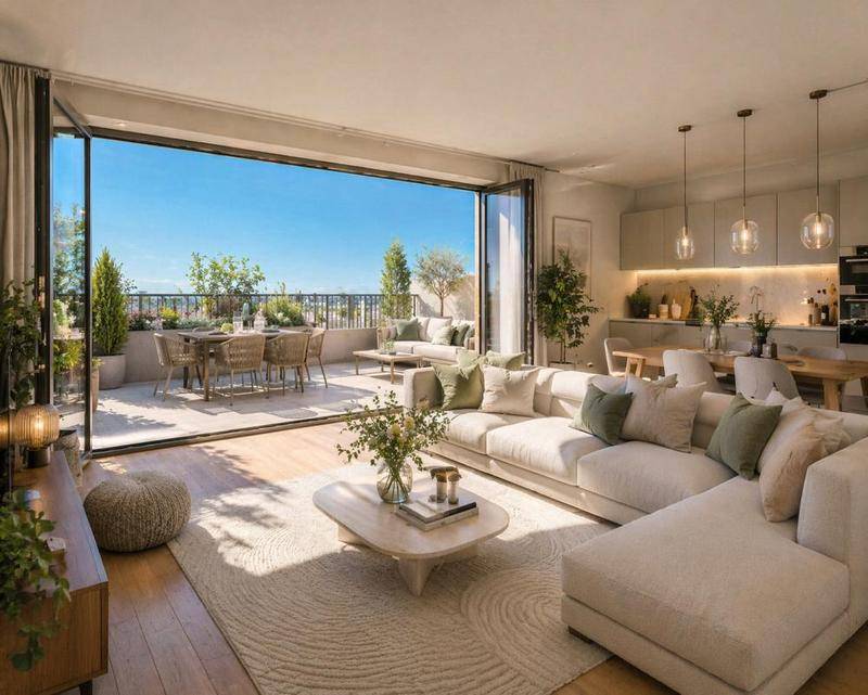 Image de l'annonce Superbe 3 pièces avec immense balcon –…