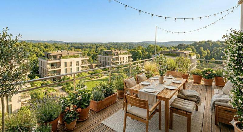 Image de l'annonce **Rare 2 pièces avec toit-terrasse – Résidence…