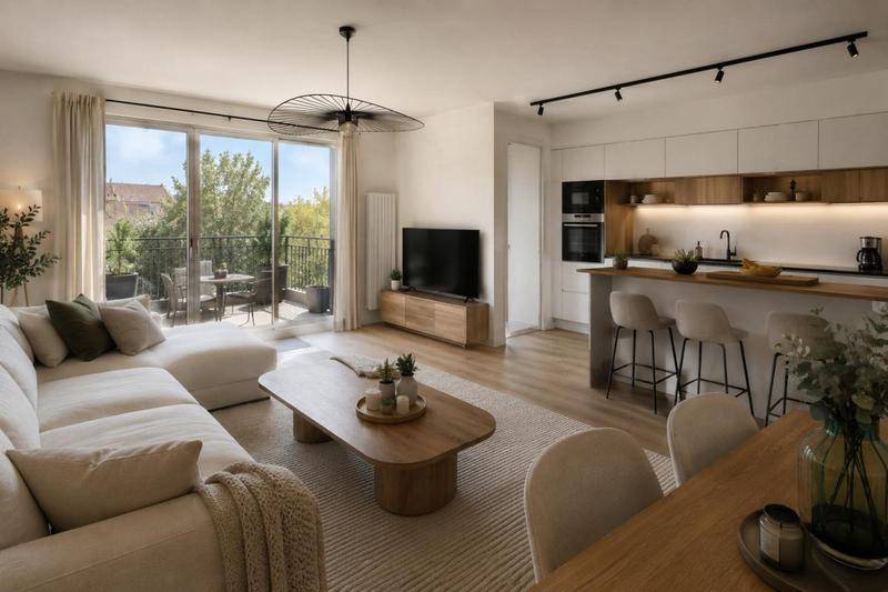 Image de l'annonce T4 LUMINEUX avec BALCON – Les Agnettes