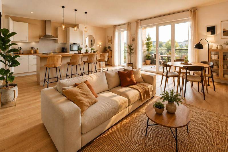 Image de l'annonce APPARTEMENT AVEC BALCON + PARKING