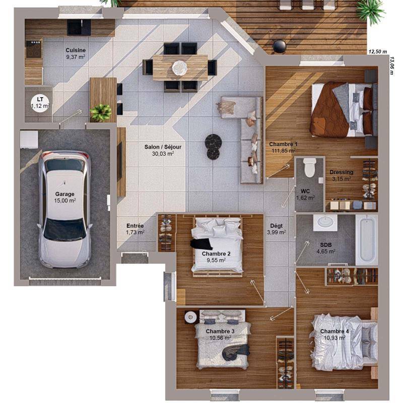 Image de l'annonce Maison 6 pièces 99 m2