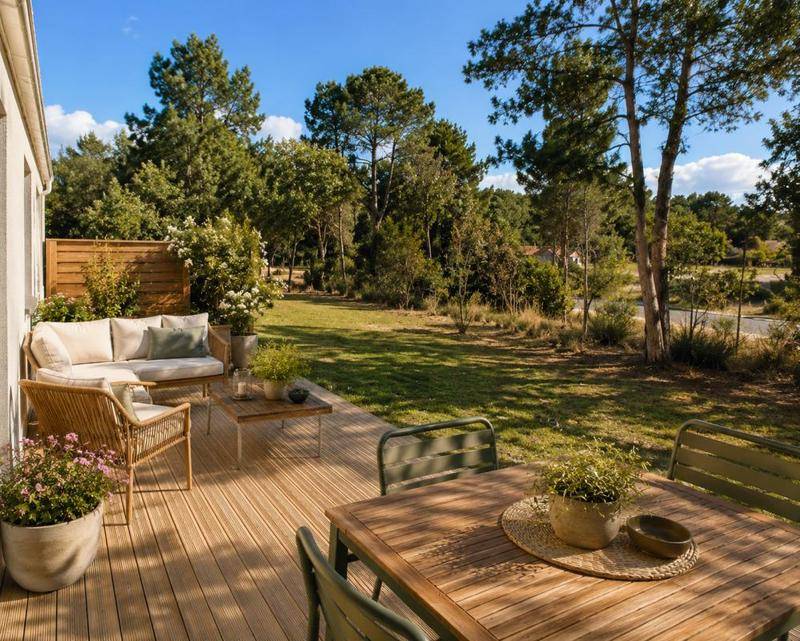 Image de l'annonce MAGNIFIQUE appartement 2 CHAMBRES avec JARDIN -…