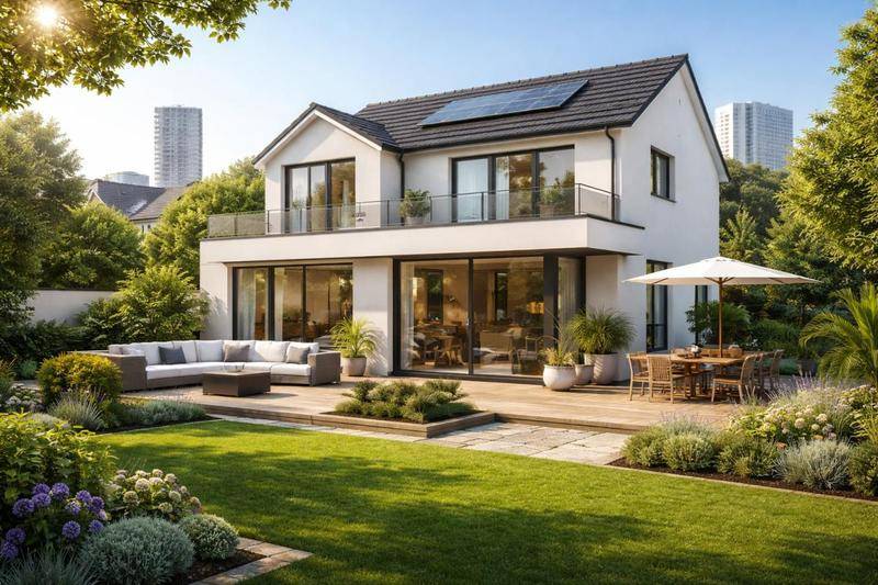 Image de l'annonce - RARE MAISON avec JARDIN, PARKINGS, PROCHE…