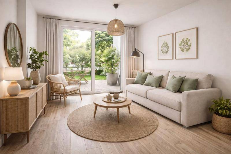 Image de l'annonce Un deux pièces avec jardin, à quelques…