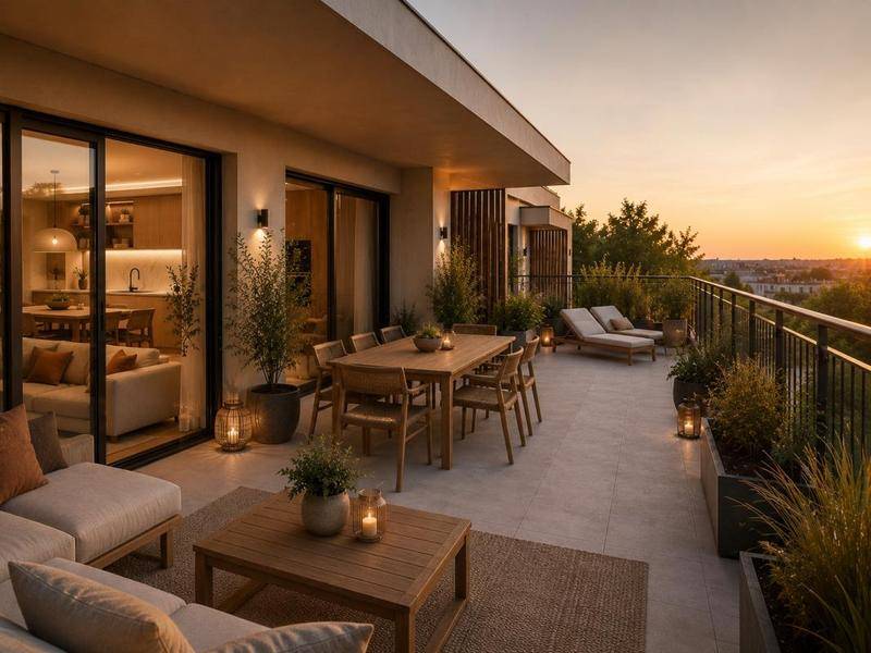 Image de l'annonce T3 avec BELLE Terrasse dans BORDEAUX
