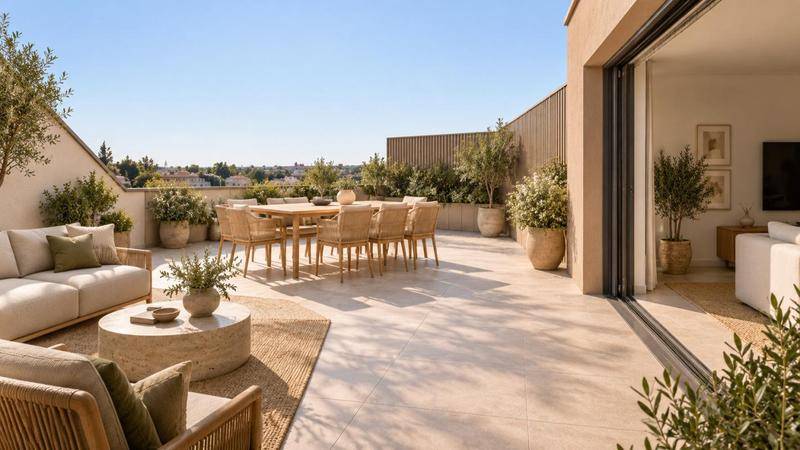 Image de l'annonce MAGNIFIQUE T4 AVEC TERRASSE PROCHE PARC BORDELAIS