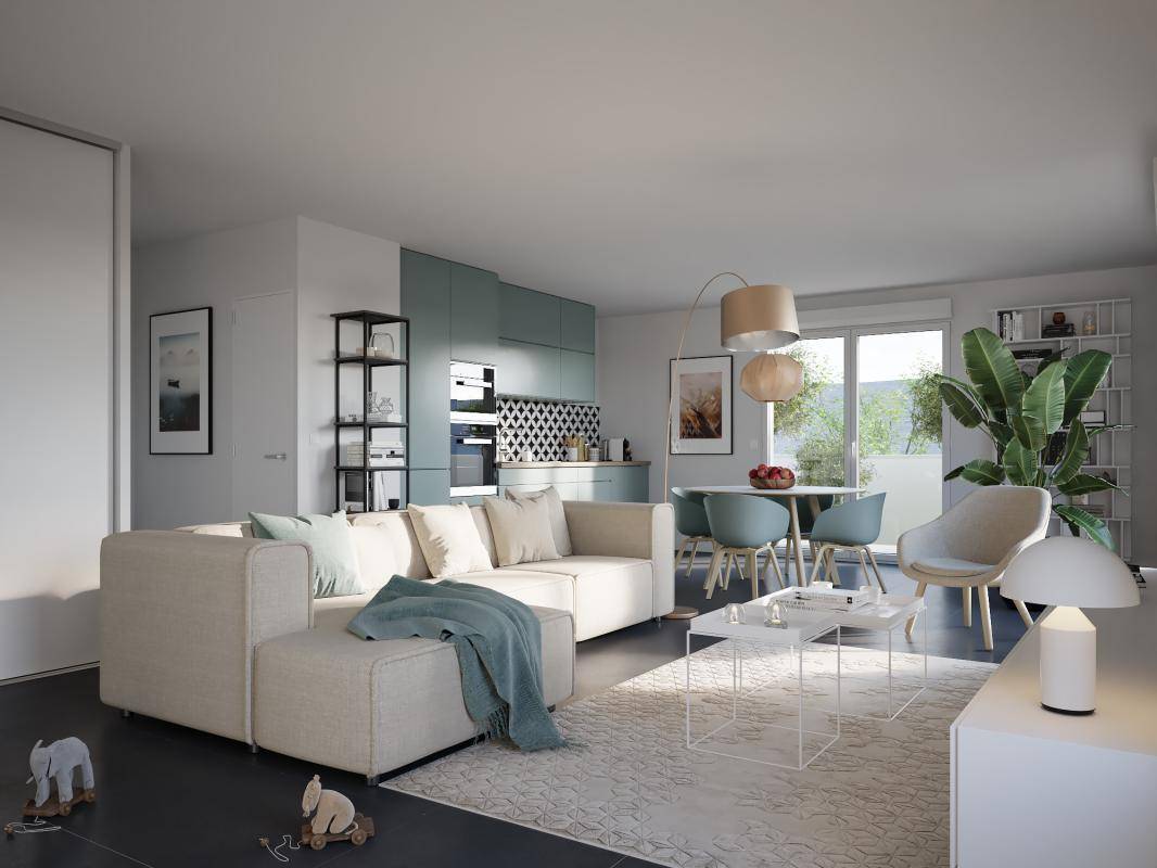 Image de l'annonce T2 compact aux portes de Caen