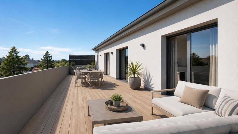 Image de l'annonce MAGNIFIQUE T4 AVEC GRANDE TERRASSE + 2…