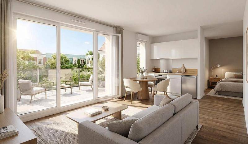 Image de l'annonce Bel Appartement 2 pièces avec terrasse —…