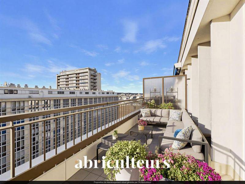 Image de l'annonce BOULOGNE BILLANCOURT - LUMINEUX STUDIO AVEC GRANDES…