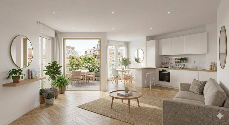 Image de l'annonce Asnières-Centre – Lumineux T2 au 4ᵉ et…