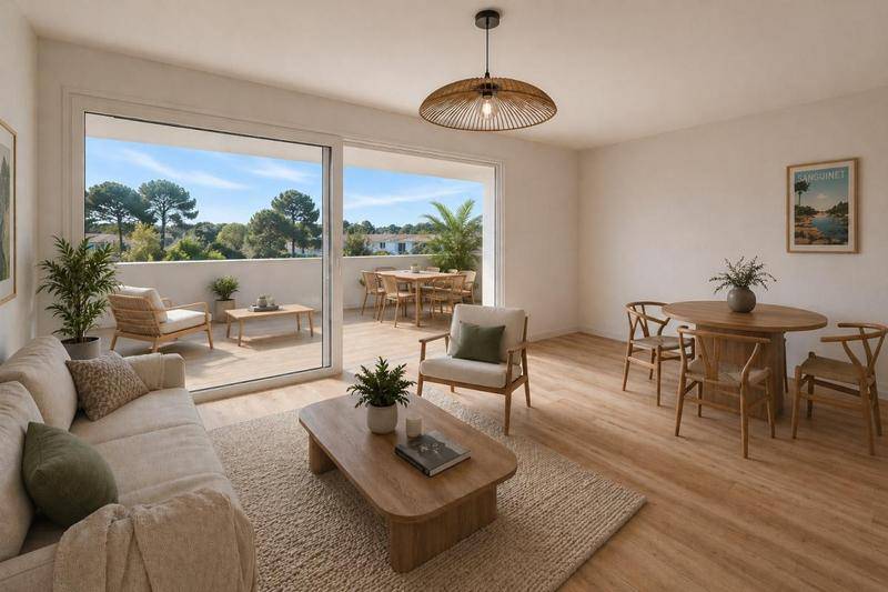 Image de l'annonce **MAGNIFIQUE appartement T2 en DERNIER ETAGE avec…