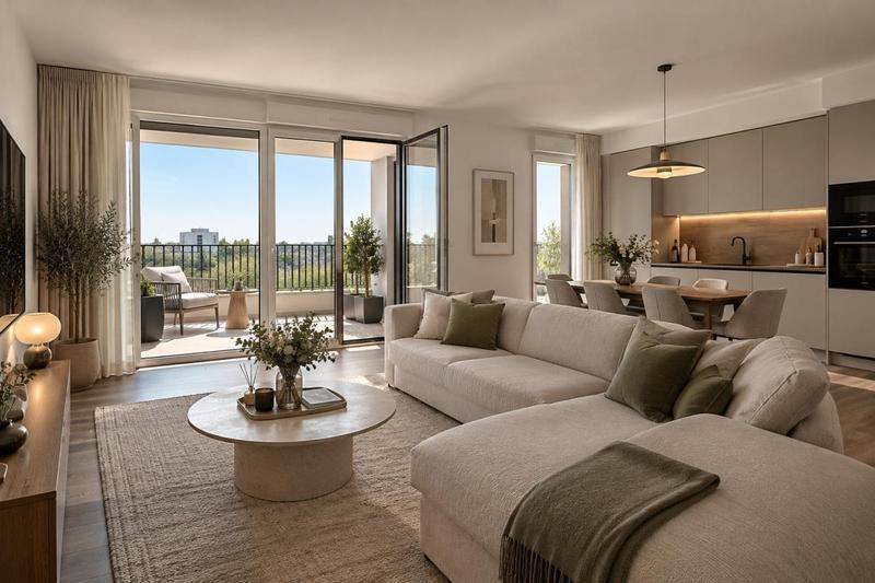 Image de l'annonce 3 pièces avec loggia – Bel appartement…