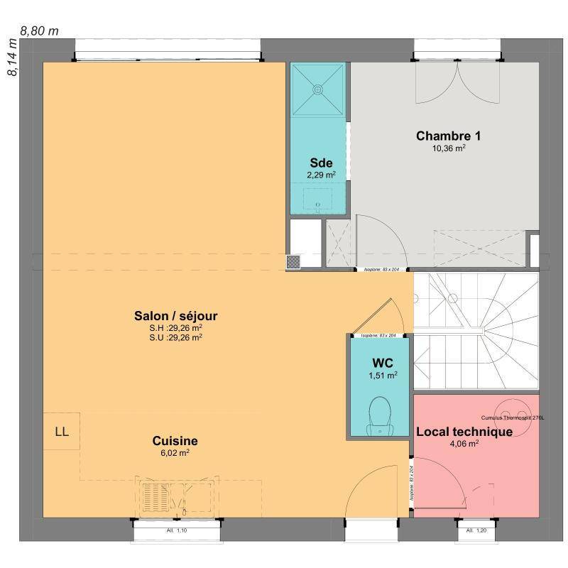 Image de l'annonce Maison 5 pièces 92 m2