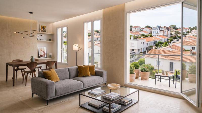 Image de l'annonce ROYAN ***Beau T3 en DERNIER ETAGE avec…