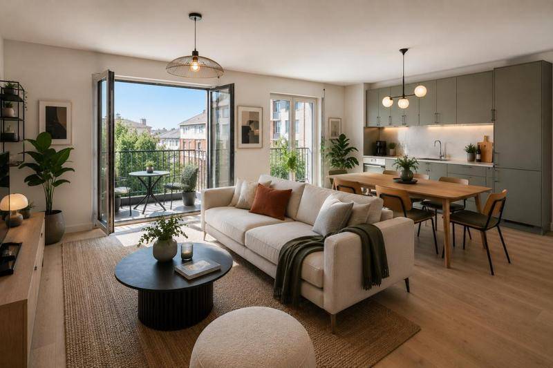 Image de l'annonce Superbe 3 pièces avec terrasse – Secteur…