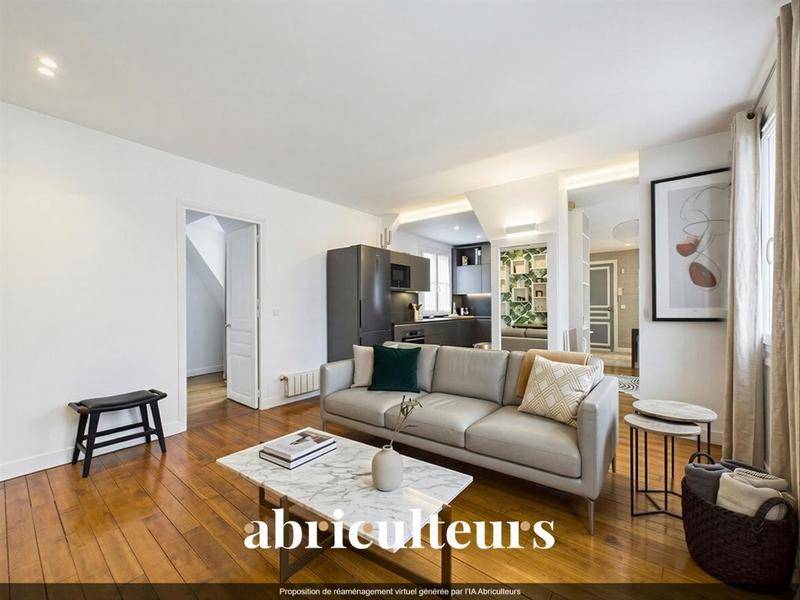 Image de l'annonce Charmant appartement traversant de 68 m² au…
