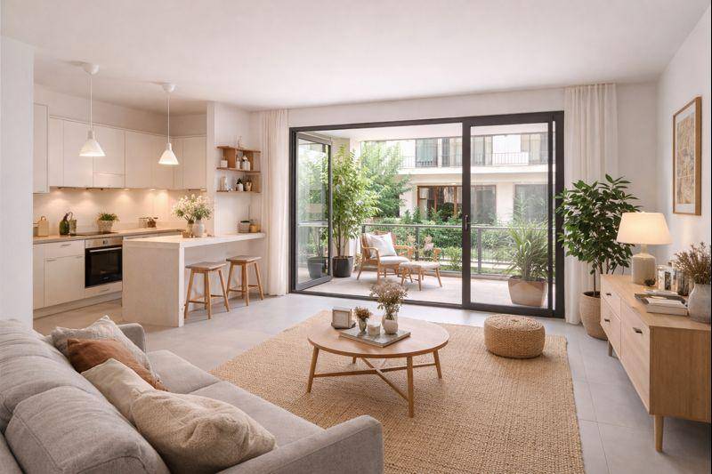 Image de l'annonce **Venez visiter ce 2 PIÈCES exposé SUD…