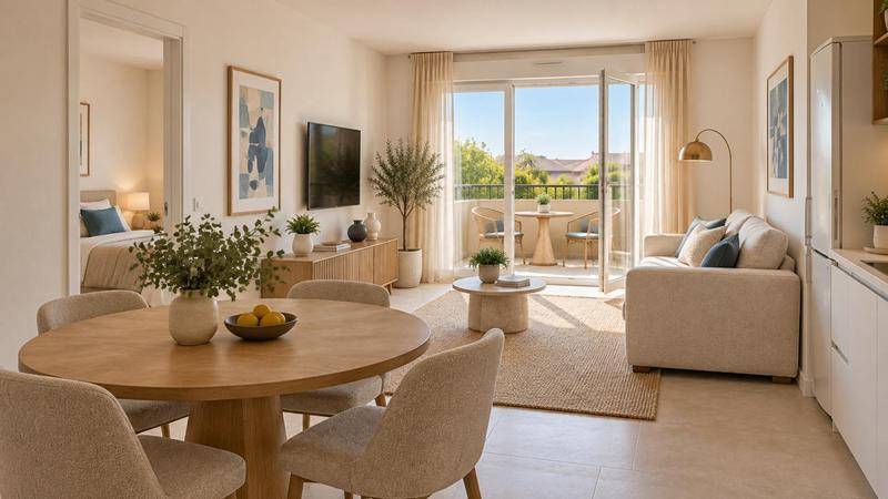 Image de l'annonce T3 AVEC BALCON AUX COEUR DES CHARTRONS