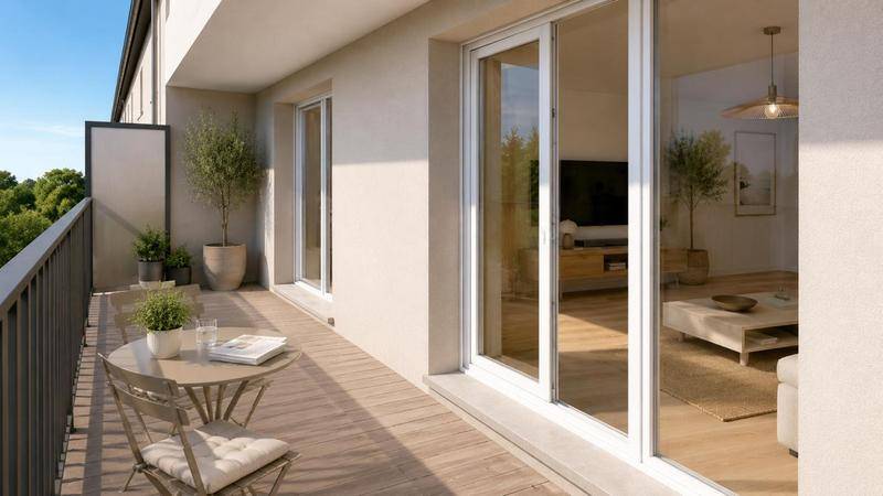 Image de l'annonce SUPERBE T3 AVEC BALCON + PARKING