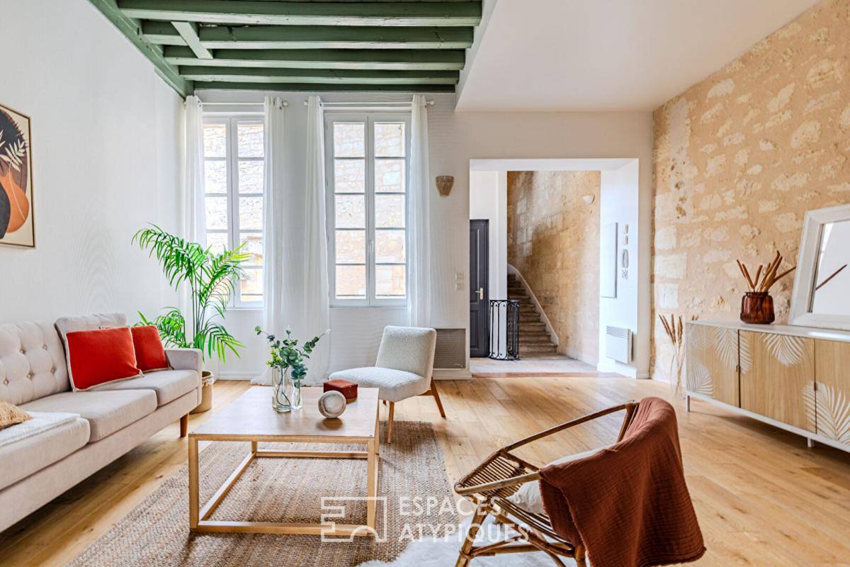 Image de l'annonce Appartement authentique en duplex proche du jardin…