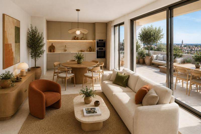 Image de l'annonce *** RARE *** Appartement LUMINEUX avec GRANDE…