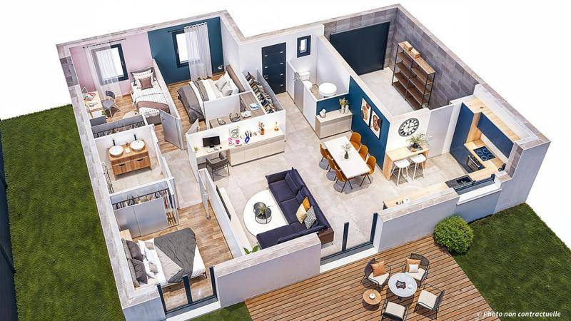 Image de l'annonce Maison 5 pièces 76 m2