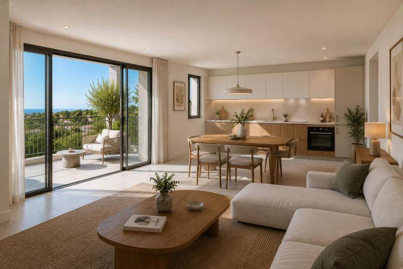 Image de l'annonce 3 pièces avec terrasse – Résidence avec…