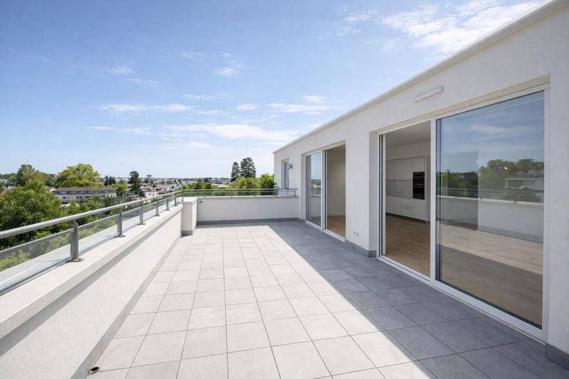 Image de l'annonce 4 PIECES TRAVERSANT EN DERNIER ETAGE