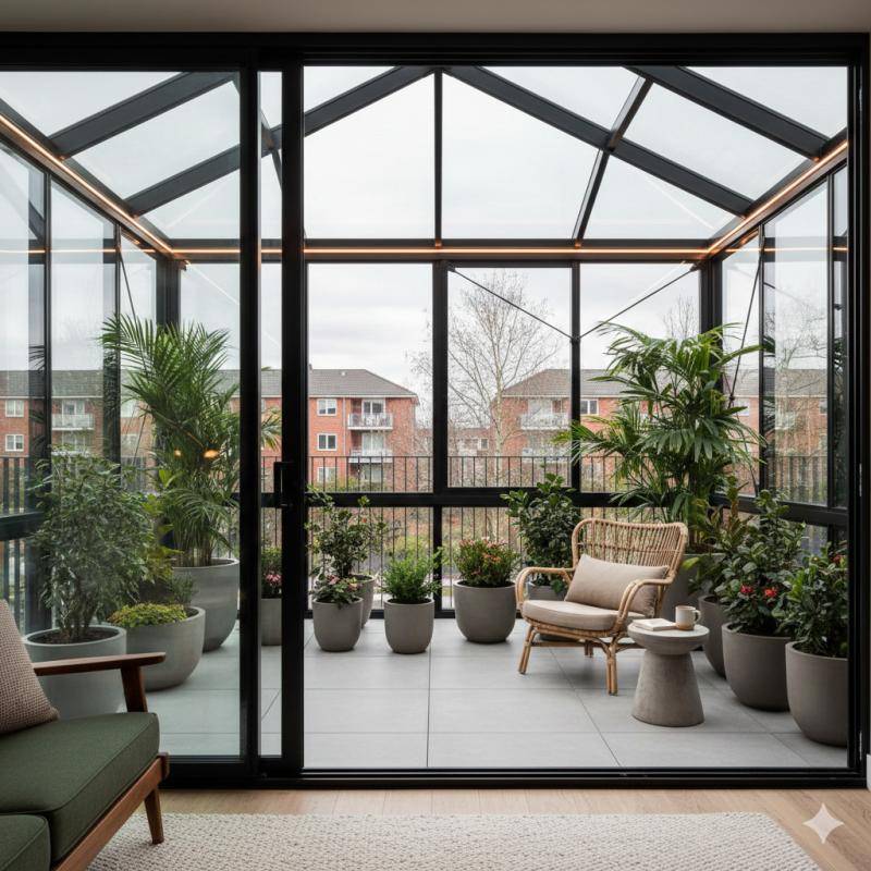 Image de l'annonce - T4 avec JARDIN D’HIVER et LOGGIA…