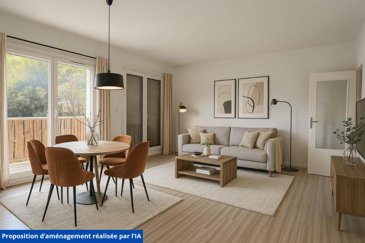 Image de l'annonce Appartement lumineux avec balcon