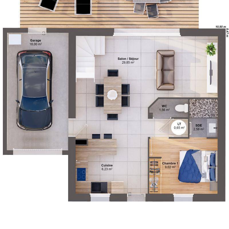Image de l'annonce Maison 5 pièces 83 m2