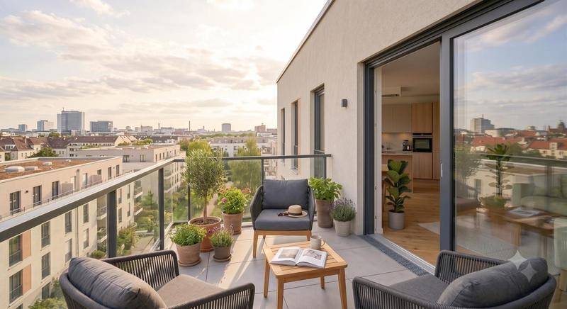 Image de l'annonce DERNIER ÉTAGE 3 PIÈCES AVEC BALCON ET…