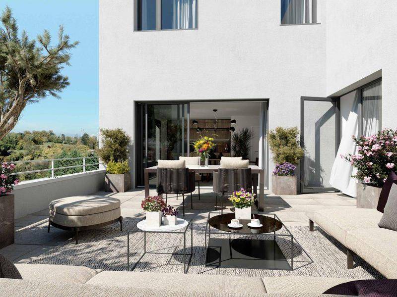 Image de l'annonce 4 PIECES TRAVERSANT EN DERNIER ETAGE