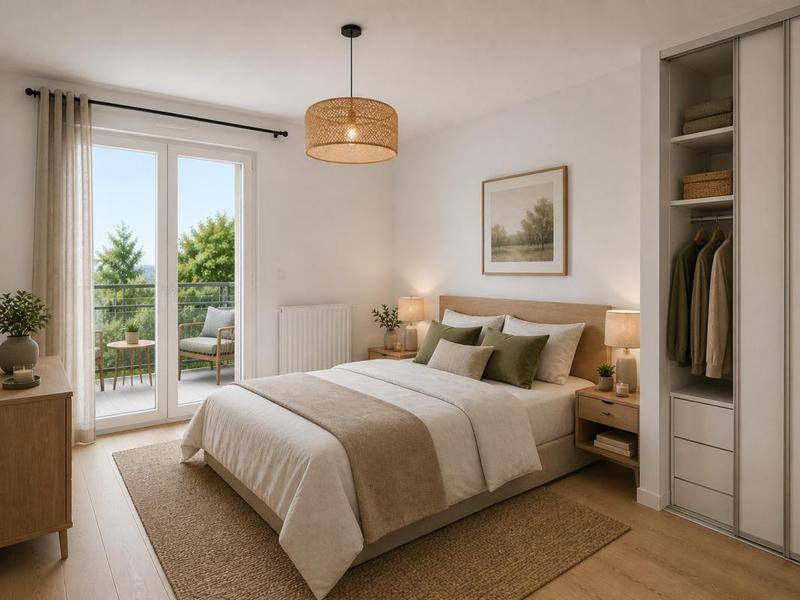 Image de l'annonce **Charmant T3 Dernier ETAGE,Lumineux avec PARKING*