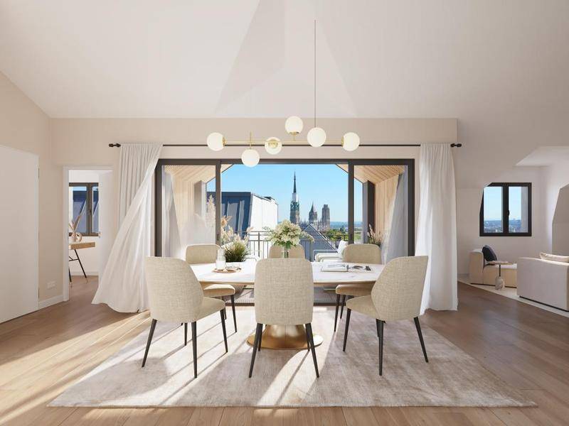 Image de l'annonce T3 d'exception Rouen + parking