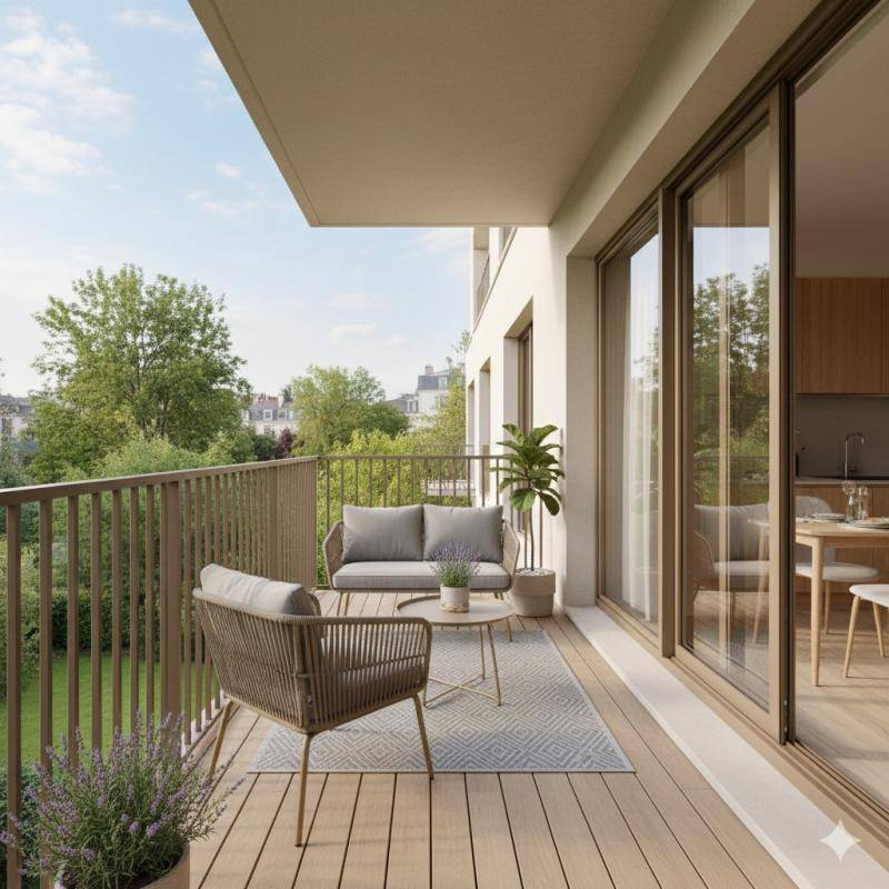 Image de l'annonce Appartement 2 pièces étage élevé – balcon–…