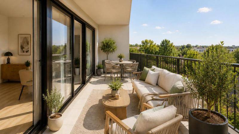 Image de l'annonce MAGNIFIQUE T5 AVEC BALCON + PARKING