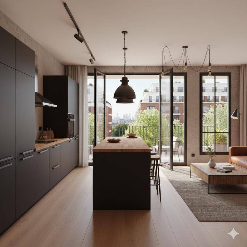 Image de l'annonce Appartement de 3 chambres en étage élevé,…