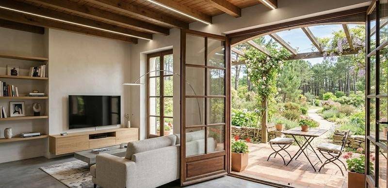 Image de l'annonce Superbe T3 avec jardin et terrasses