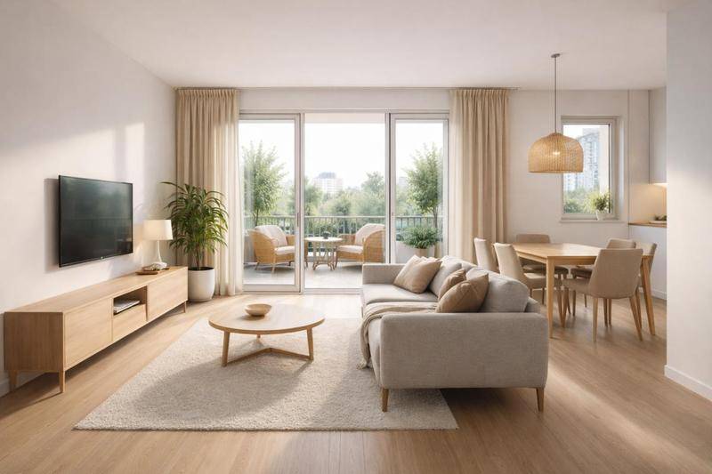 Image de l'annonce T3 au 2ᵉ étage avec balcon exposé…