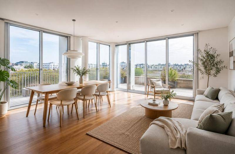 Image de l'annonce ** T3 - ETAGE ELEVE + TERRASSE…