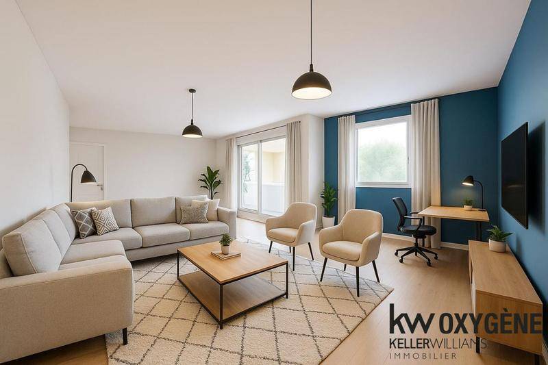 Image de l'annonce Appartement avec parking sous terrain et balcon