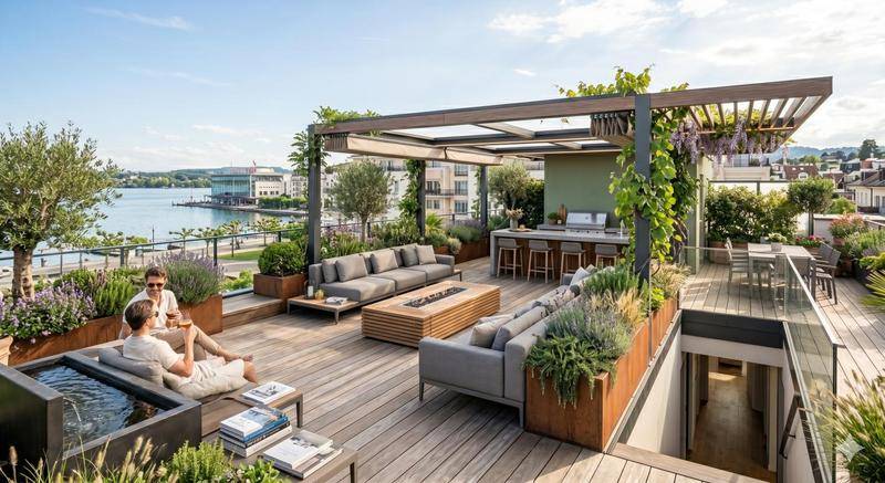 Image de l'annonce SUPERBE T4 NEUF AVEC GRANDES TERRASSES –…
