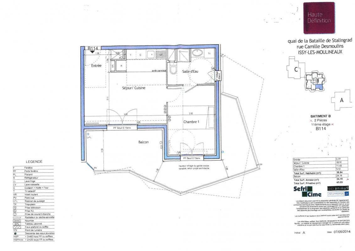 Image de l'annonce Un appartement de 2 pièces