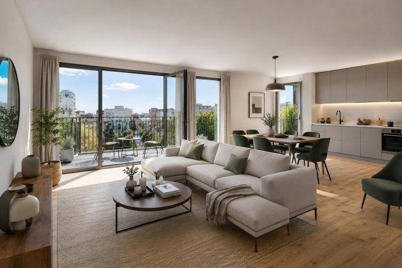 Image de l'annonce Superbe 4 pièces avec grand balcon –…