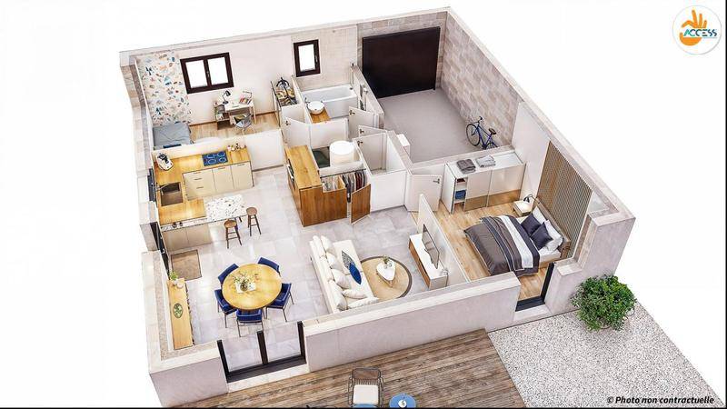 Image de l'annonce Maison 4 pièces 61 m2
