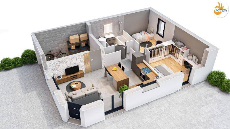 Image de l'annonce Maison 4 pièces 56 m2